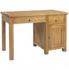 Dorset Oak Single Pedestal Desk 